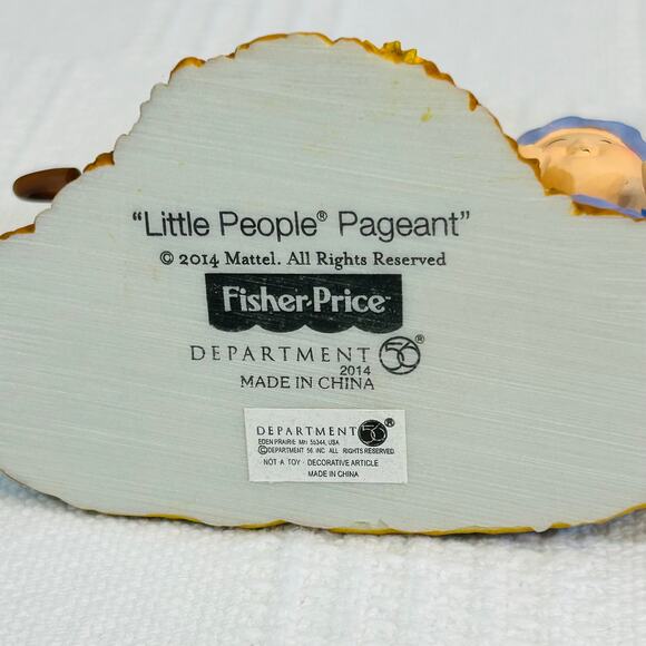 Department 56 Nativity Little People Pageant Fischer Price 2014 Mattel Enesco - Picture 7 of 12